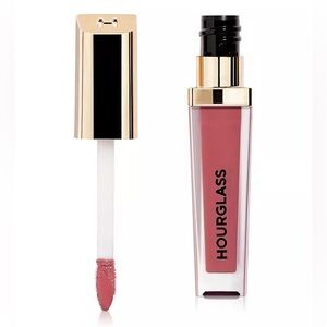 NIB HOURGLASS Velvet Story Lip Cream in PURE 0.12 oz / 3.6 g